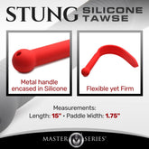 Stung Silicone Tawse - Red